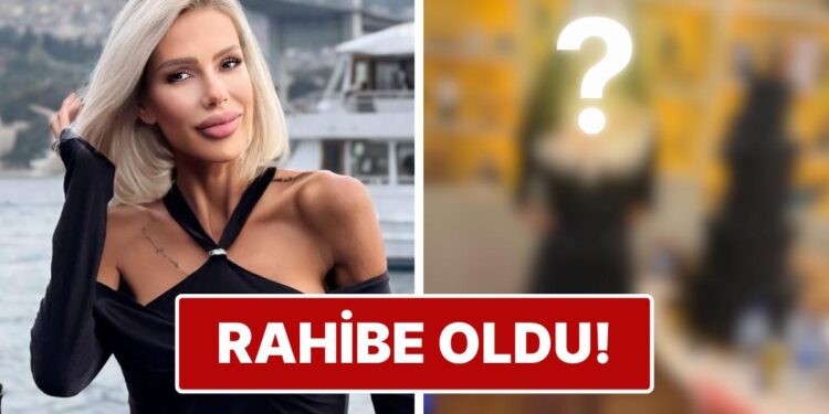 Sosyetenin Gözde İsimlerinden Hande Demir Cadılar Bayramı’nda Rahibe Olarak Ortaya Çıktı!