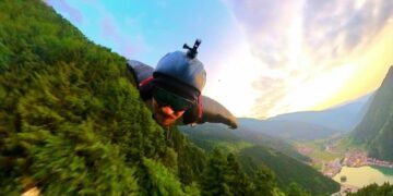 Sümela Manastırı’nda ‘yarasa adam uçuşu’