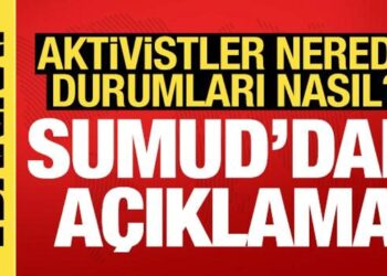 Sumud Filosu’ndan açıklama: Tüm aktivistler Aşdod Limanı’nda