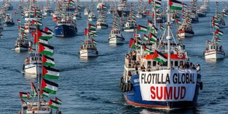 Sumud Filosu’ndan dünyaya çağrı: Tüm ülkeler savaş gemisi göndersin