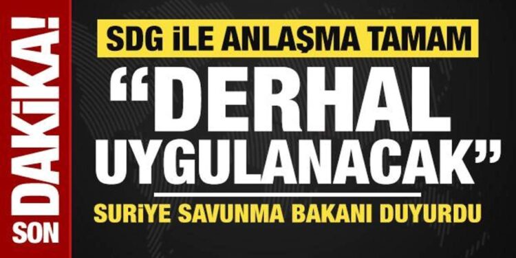 Suriye’de ateşkes: Ahmed Şara Mazlum Abdi ile görüştü