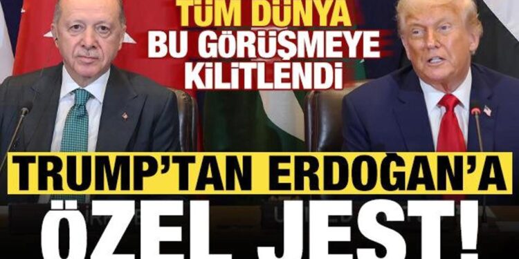 Tarihi görüşme öncesi Trump’tan Erdoğan’a özel jest!