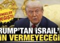 Trump: İsrail’in Batı Şeria’yı ilhak etmesine izin vermeyeceğim