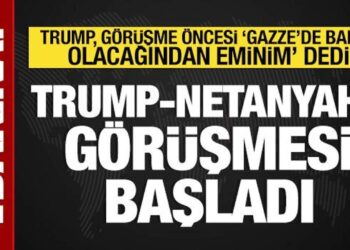 Trump-Netanyahu görüşmesi başladı