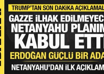 Trump son dakika duyurdu: Netanyahu Gazze planımı kabul etti