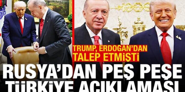 Trump’ın Erdoğan’dan sürpriz talebi sonrası Rusya’dan peş peşe Türkiye açıklaması