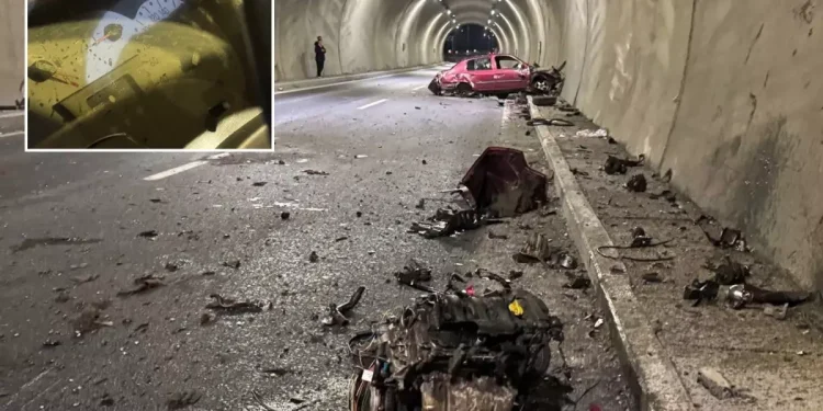 Tünelde Can Pazarı! Hız Kadranı Gerçeği Gösterdi