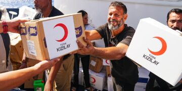 Türk Kızılay’ından Küresel Sumud Filosu’na destek