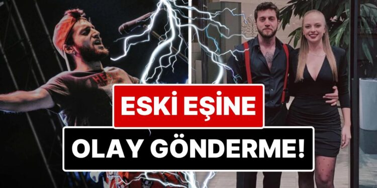 Ufuk Beydemir’in Konserinde Eski Eşi İpek Filiz Yazıcı’nın Sarı Saçlarına Olay Gönderme!