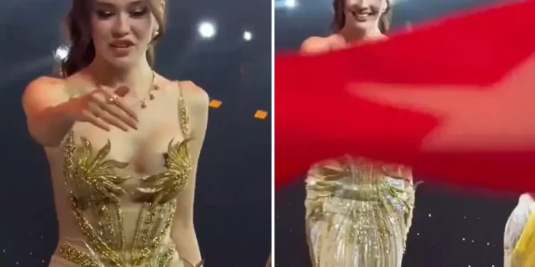 Ceren Arslan’ın Türk Bayrağı Almasına İzin Verilmedi