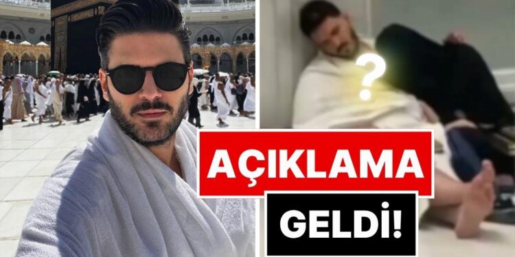 Umre’de Kur’an Okurken Uyuyakaldığı Pozlar Yayılmıştı: Tolgahan Sayışman’dan Açıklama Geldi!