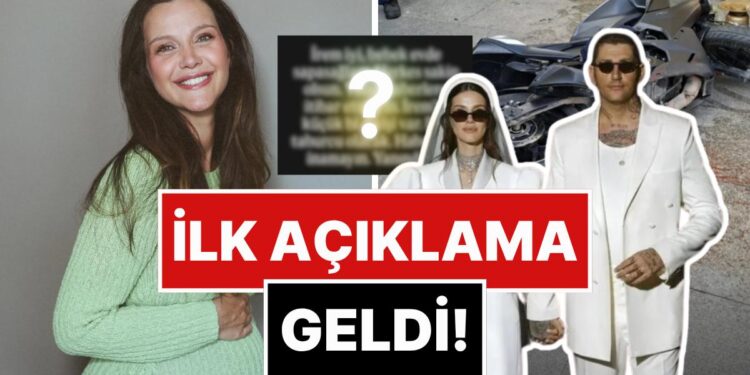 Üstüne Motosiklet Fırlayan İrem Helvacıoğlu ve 7 Günlük Bebeğinin Sağlık Durumu Hakkında İlk Açıklama Geldi!