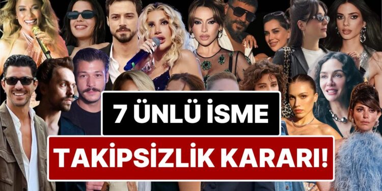 Uyuşturucu Operasyonunda Adı Geçen Ünlüler Hakkında Yeni Gelişme: 7 İsme Takipsizlik Kararı!