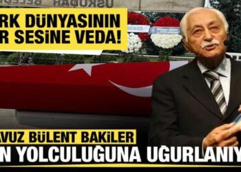 Yavuz Bülent Bakiler son yolculuğuna uğurlanıyor