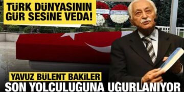 Yavuz Bülent Bakiler son yolculuğuna uğurlanıyor