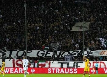 Yunan takımı, Maccabi maçında Gazze’yi unutmadı! İsrail’e sert tepki