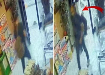 Zehirlenme faciasında görevlinin otele girdiği anlar kayıtta