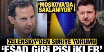 Zelenskiy’den çok konuşulacak Suriye sözleri: Esad gibi pislikler…