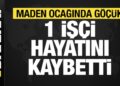 Zonguldak’ta maden ocağında göçük: 1 işçi hayatını kaybetti