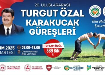 20. Uluslararası Turgut Özal Karakucak Güreşleri için hazırlıklar tamamlandı
