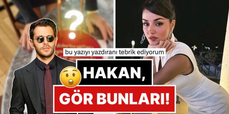 32 Yaşına Giren Hande Erçel’den Hakan Sabancı’ya Göndermeli Doğum Günü Pastasıyla Son Uyarı!