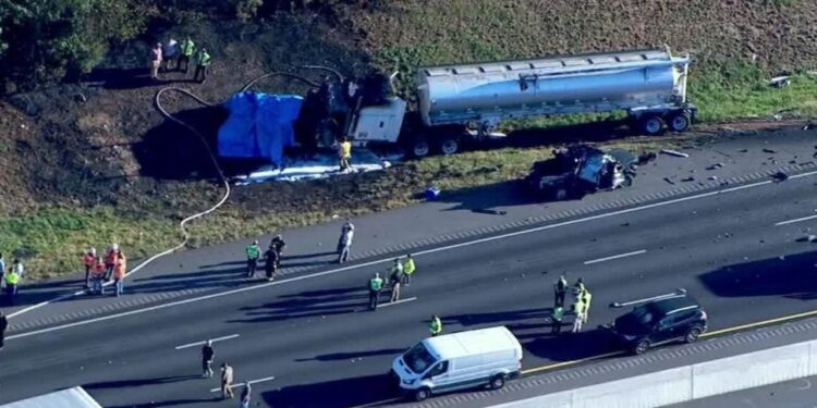 ABD’deki zincirleme trafik kazası: 8 ölü