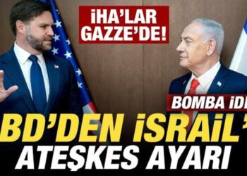 ABD’den, İsrail’e ateşkes ayarı! Bomba iddia: İHA’lar Gazze’de