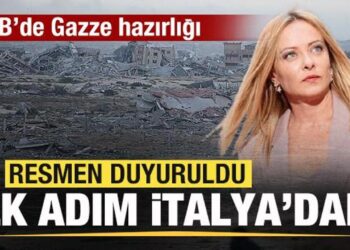 AB’de Gazze hazrılığı! Resmen duyuruldu! İlk adım İtalya’dan!