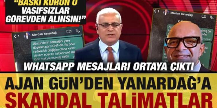 Ajan Hüseyin Gün’den, Merdan Yanardağ’a skandal talimatlar! Mesajlar ortaya çıktı