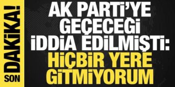 AK Parti’ye geçeceği iddia edilmişti! Burcu Köksal’dan açıklama