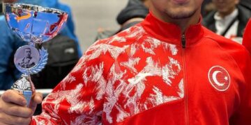 Ali Kılınç’tan Estonya’da gümüş madalya