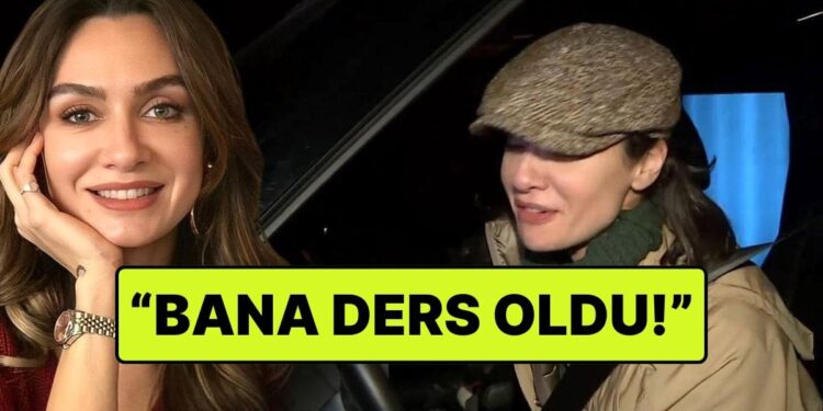 Alkollü Araç Kullanmaktan Ehliyetine El Konulan Birce Akalay’dan İlk Açıklama