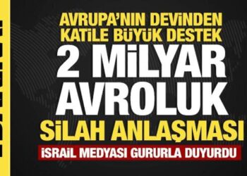 Almanya’dan İsrail’e tam destek: 2 milyar avroluk silah anlaşması