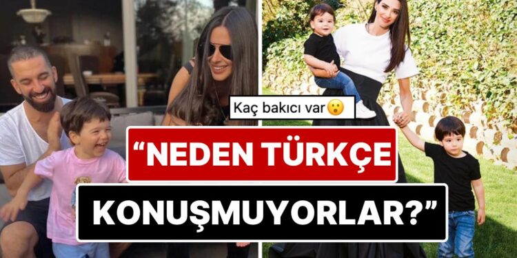 Arda Turan ve Aslıhan Doğan Turan’ın Çocuklarının İngilizce Konuşması ve Yabancı Bakıcıları Dikkat Çekti