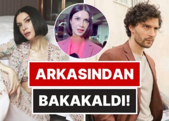 Arkasından Bakakaldı: Ahu Yağtu Röportajdayken Bora Cengiz’in Ortamdan Hızla Uzaklaştığı Anlar Olay Oldu