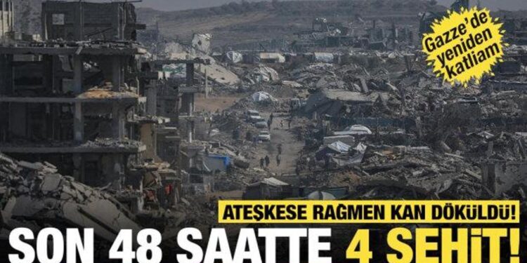 Ateşkese rağmen kan döküldü!  Son 48 saatte 4 şehit