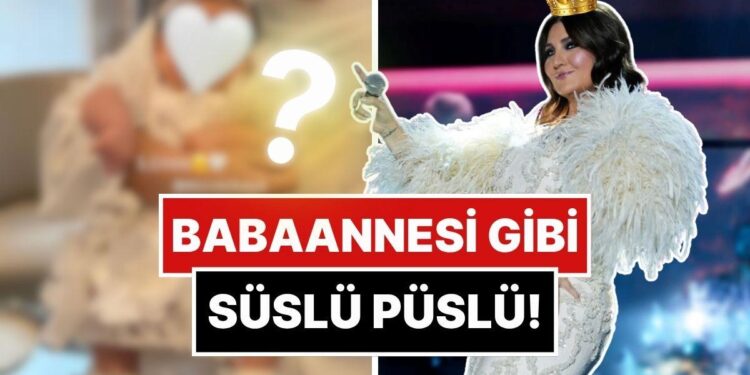 Babaannesi Gibi Süslü Püslü: Sibel Can’ın Torunu Lina’nın 40 Duasından İlk Kareler Geldi!