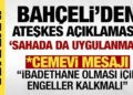 Bahçeli’den Gazze’deki ateşkese ilişkin açıklama: ‘Asıl mesele’ diyerek konuştu!