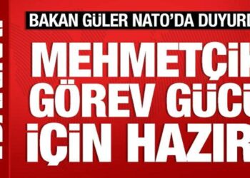 Bakan Güler, NATO’da duyurdu: TSK, Gazze için hazır!