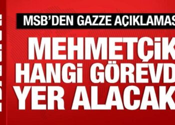Bakan Güler: TSK Gazze için hazır! Hangi görevde yer alacak? Bakanlıkta açıklama