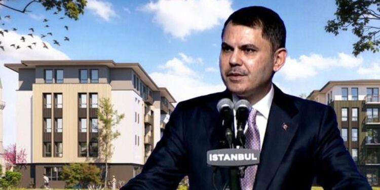 Bakan Kurum detayları ilk kez paylaştı! İşte tarihi konut projesinin görüntüleri