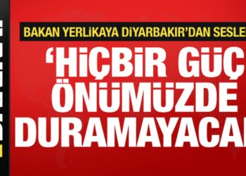 Bakan Yerlikaya’dan Diyarbakır’da Terörsüz Türkiye mesajı: Önümüzde duramayacaklar