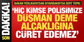 Bakan Yerlikaya’dan Diyarbakır’da Terörsüz Türkiye mesajı: Önümüzde duramayacaklar