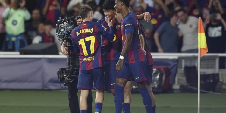 Barcelona, Yunan takımını 6 golle dağıttı