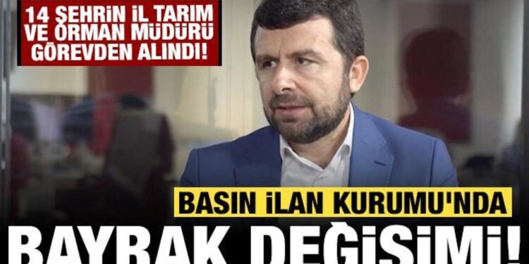 Basın İlan Kurumu’nda bayrak değişimi: Genel Müdürlüğe Abdulkadir Çay atandı!