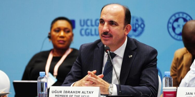 Başkan Altay UCLG Dünya Konseyi’nde Dünyaya seslendi: İsrail tazminat ödemeli