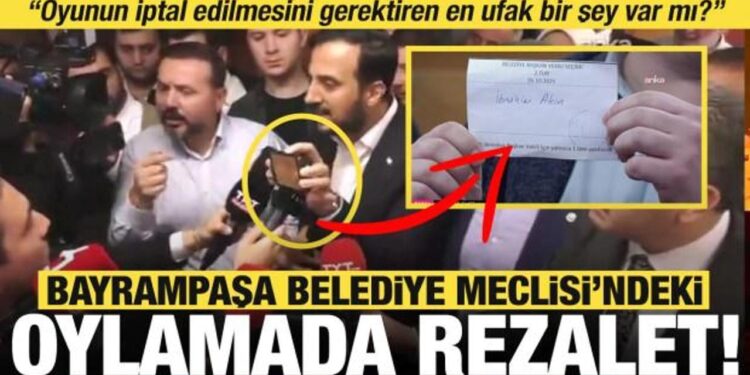 Bayrampaşa Belediye Meclisi’ndeki oylamada rezalet! “Meclis başkanı suç işledi”