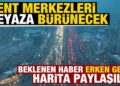 Beklenen haber erken geldi! Kent merkezleri beyaza bürünecek! Meteoroloji harita paylaştı