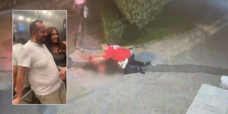 Beykoz’da cinayet kamerada! Eski kız arkadaşını bıçaklayarak katletti