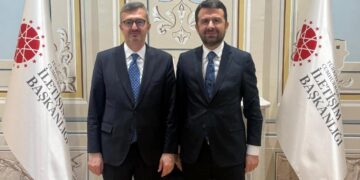 BİK Genel Müdürü Abdulkadir Çay’dan İletişim Başkanı Burhanettin Duran’a ziyaret